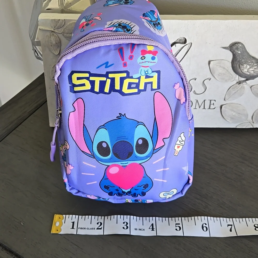 Kids Lilo & Stitch Nylon Backpack Bag Small - Picture 5 of 6